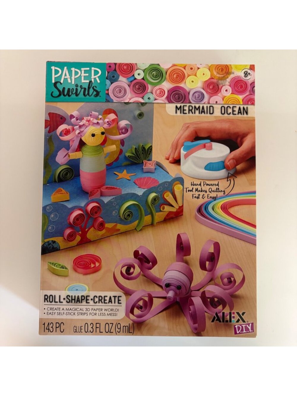Paper Swirls Mermaid Ocean Quilling Craft Kit ALEX DIY 3D Paper Art Tool NEW